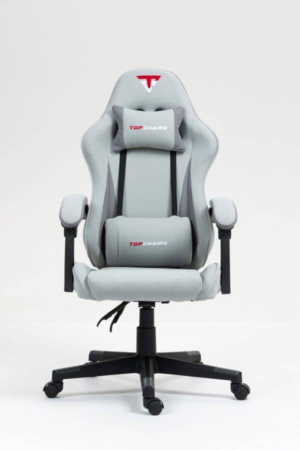 Кресло спортивное TopChairs Phantom серо-голубой — изображение 3