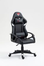 Кресло спортивное TopChairs Warden черно-белый — изображение 2