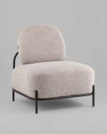 Кресло Стоун new ткань букле серо-бежевый — изображение 2