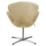 Кресло SWAN STYLE CHAIR карамельный, искусственная замша — изображение 4