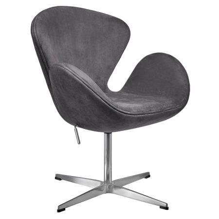 Кресло SWAN STYLE CHAIR тёмно-серый
