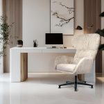 Кресло Teddy латте шенилл — изображение 2