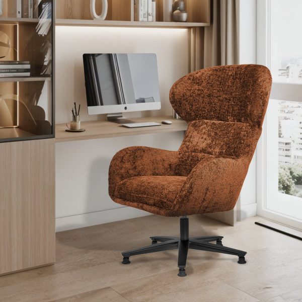 Кресло Teddy терракотовый шенилл — изображение 2