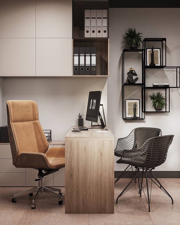 Кресло Thomas черное с черной подушкой — изображение 3