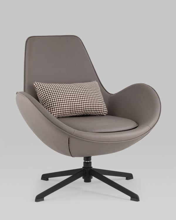 Кресло TopChairs Ostra серый — изображение 2