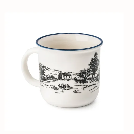 Кружка фарфоровая Пейзажи