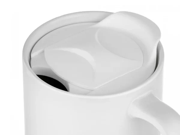 Кружка с крышкой DOMINO белый, натуральный — изображение 3