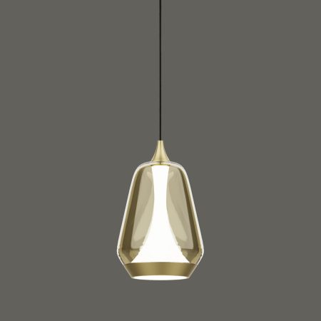 Подвесной светильник MD24001011-1A brass/champagne