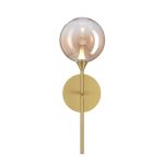Настенный светильник MB23001045H-1B brass/champagne