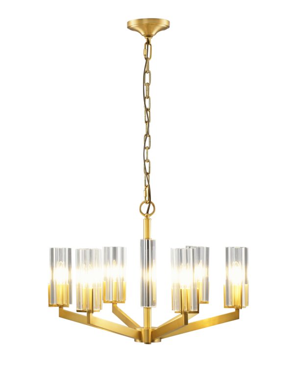 Люстра подвесная Moderli V11074-6P Brass