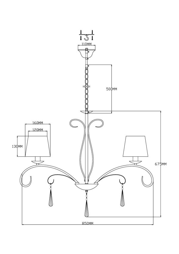 Люстра подвесная Moderli V2602-8P Aramco — изображение 3