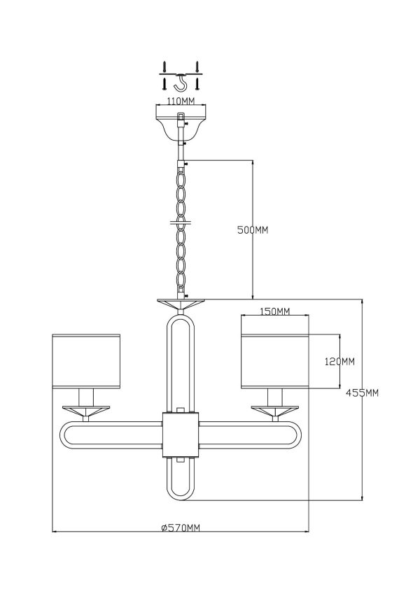 Люстра подвесная Moderli V2631-5P Celestia — изображение 3