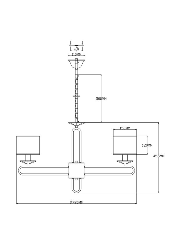 Люстра подвесная Moderli V2632-8P Celestia — изображение 3