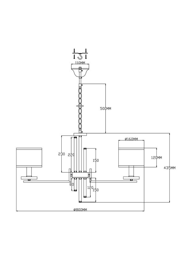 Люстра подвесная Moderli V2643-8P Trio — изображение 3