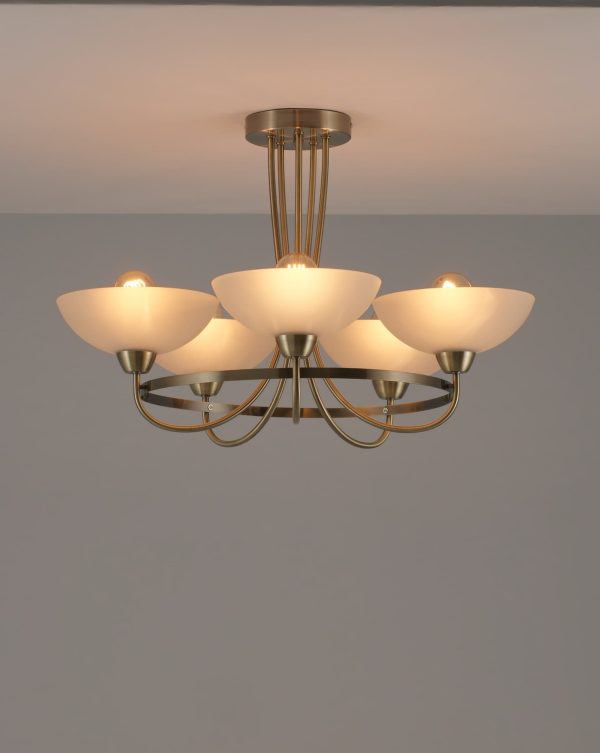 Люстра потолочная Moderli V1204-5C Lione — изображение 2