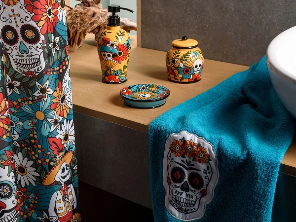 Мыльница Los Muertos голубой — изображение 3