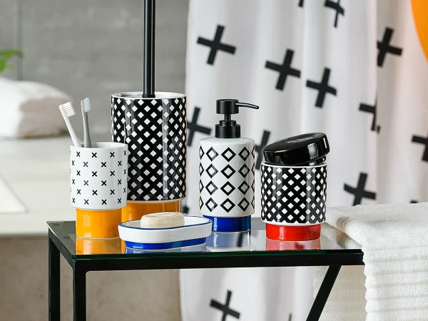 Мыльница Memphis синий, белый — изображение 4