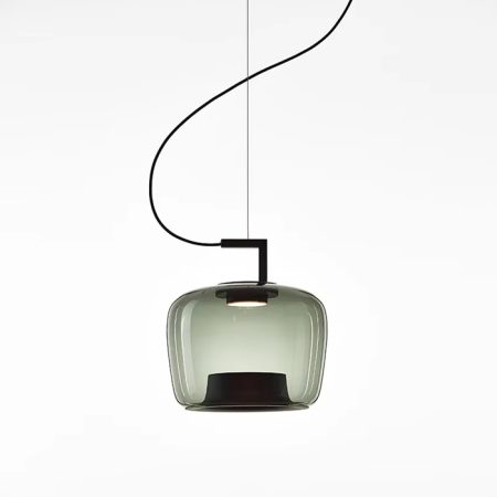 Подвесной светильник 8871P/B L black/light green