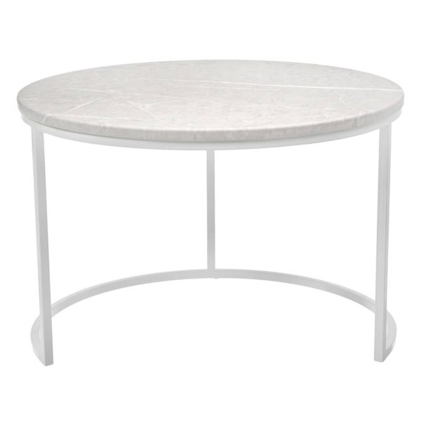 nabor-kofejnyh-stolikov-tango-bezhevyj-mramor-s-belymi-nozhkami-2sht-4 Набор кофейных столиков Tango бежевый мрамор с белыми ножками, 2шт — изображение 5
