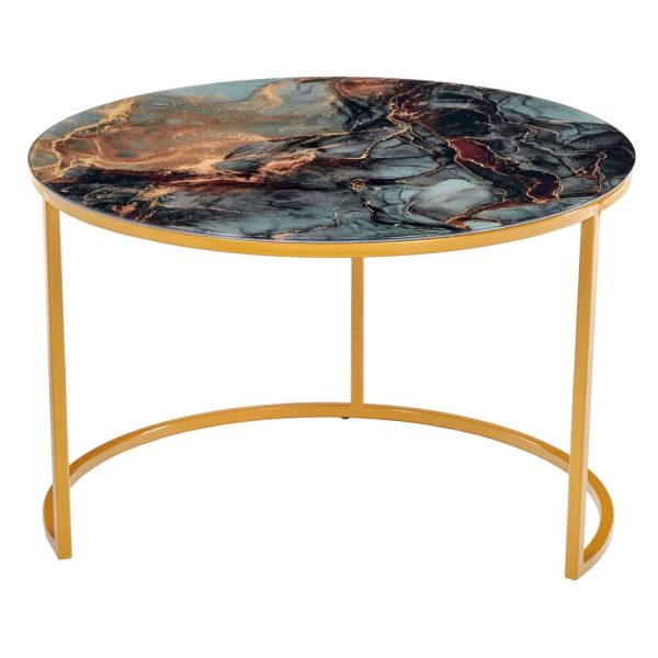 nabor-kofejnyh-stolikov-tango-kosmicheskij-s-nozhkami-matovoe-zoloto-2sht-3 Набор кофейных столиков Tango космический с ножками матовое золото, 2шт — изображение 4