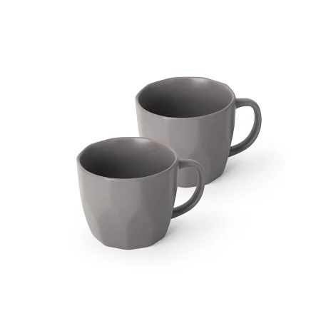 Набор кружек Geometry Grey 360 мл