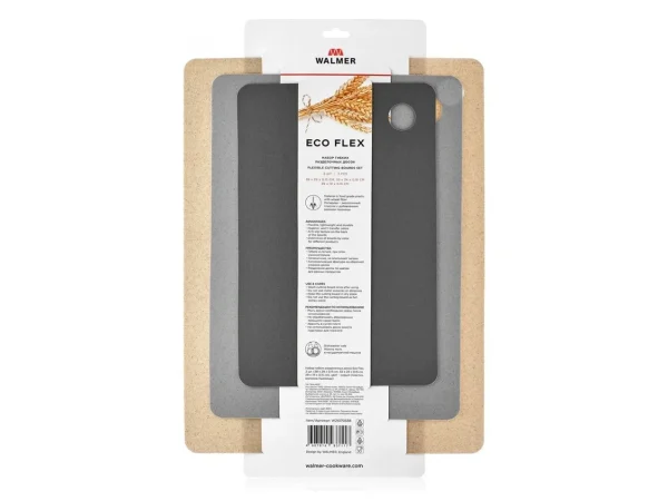 Набор разделочных досок Eco Flex коричневый — изображение 2
