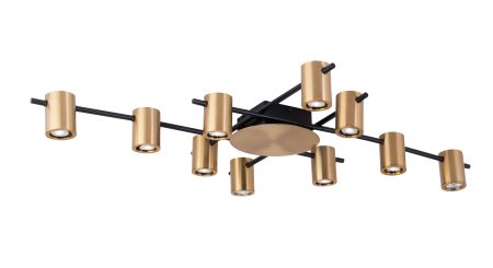 Настенно-потолочный светильник Moderli V4040-10C Kristen