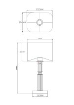 Настольная лампа Moderli V2621-1T Katar — изображение 3