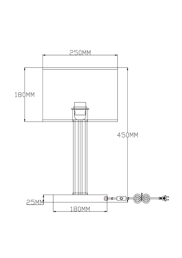 Настольная лампа Moderli V2651-1T Claim — изображение 3
