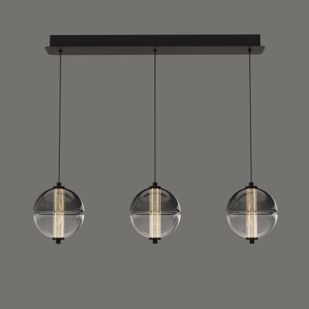 Подвесной светильник MD24022079-3B black/smoky