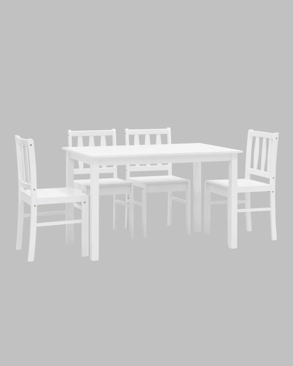 Обеденная группа INGRID белый — изображение 2