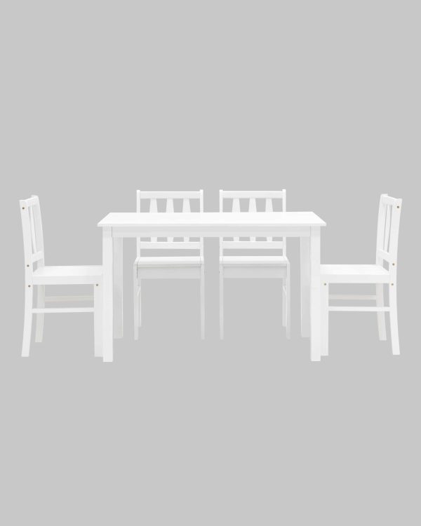 Обеденная группа INGRID белый — изображение 3