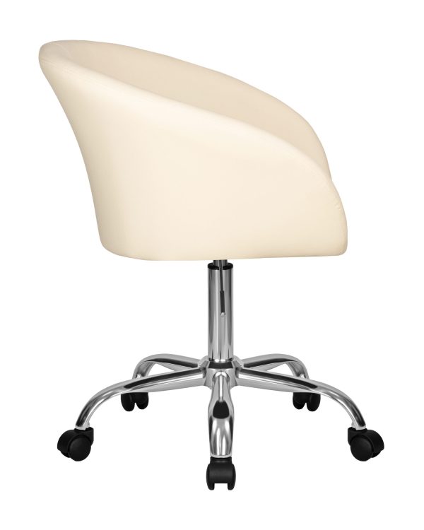 Офисное кресло для персонала DOBRIN BOBBY, кремовый — изображение 3