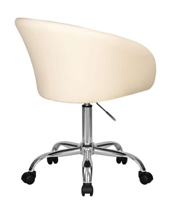Офисное кресло для персонала DOBRIN BOBBY, кремовый — изображение 4