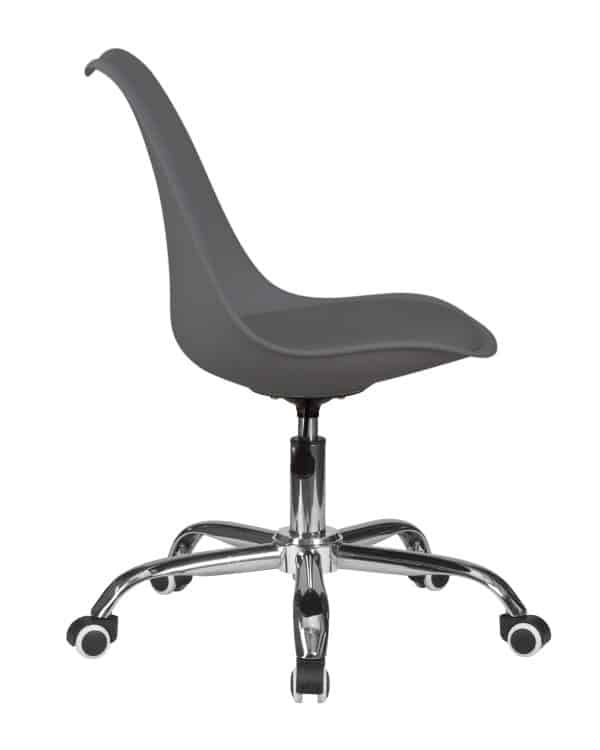 Офисное кресло для персонала DOBRIN MICKEY, темно-серый — изображение 3