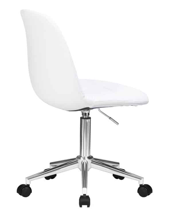 Офисное кресло для персонала DOBRIN MONTY, белый — изображение 3