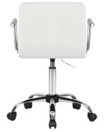 Офисное кресло для персонала DOBRIN TERRY, белый — изображение 5