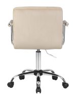 Офисное кресло для персонала DOBRIN TERRY, бежевый велюр (MJ9-10) — изображение 5