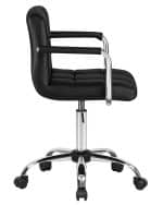 Офисное кресло для персонала DOBRIN TERRY, чёрный — изображение 3