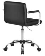 Офисное кресло для персонала DOBRIN TERRY, чёрный — изображение 4