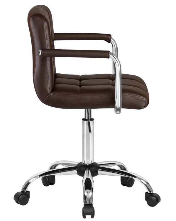 Офисное кресло для персонала DOBRIN TERRY, коричневый — изображение 3