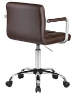 Офисное кресло для персонала DOBRIN TERRY, коричневый — изображение 4