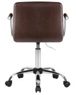 Офисное кресло для персонала DOBRIN TERRY, коричневый — изображение 5