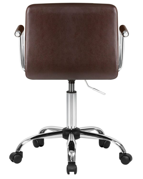Офисное кресло для персонала DOBRIN TERRY, коричневый — изображение 5