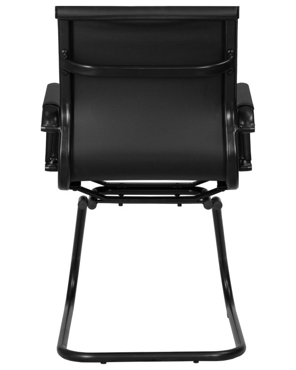 Офисное кресло для посетителей DOBRIN CODY BLACK, чёрный — изображение 5