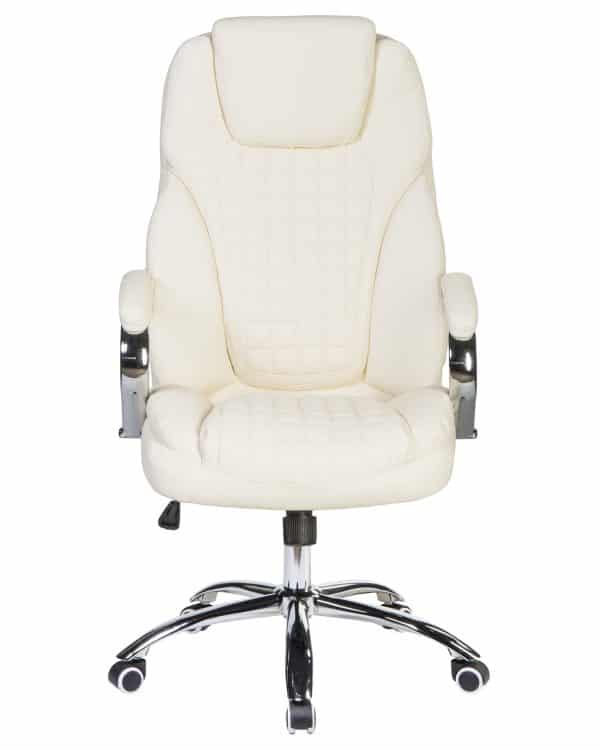 Офисное кресло для руководителей DOBRIN CHESTER, кремовый — изображение 5