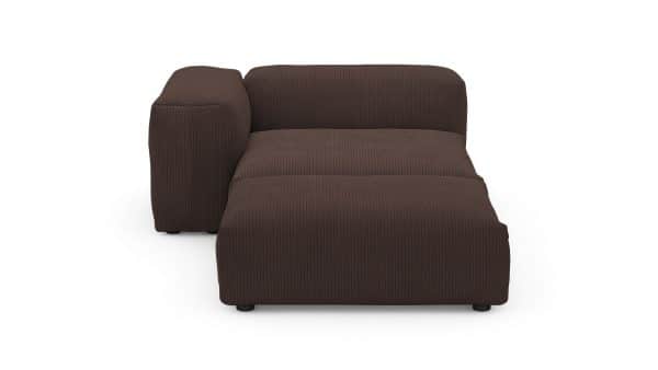Оттоманка Фиджи Cilium Chocolate Нераскладной (137х221х62см) — изображение 2