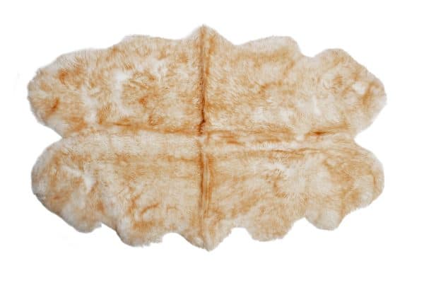 Овчина XL 4шк палевая 185х105