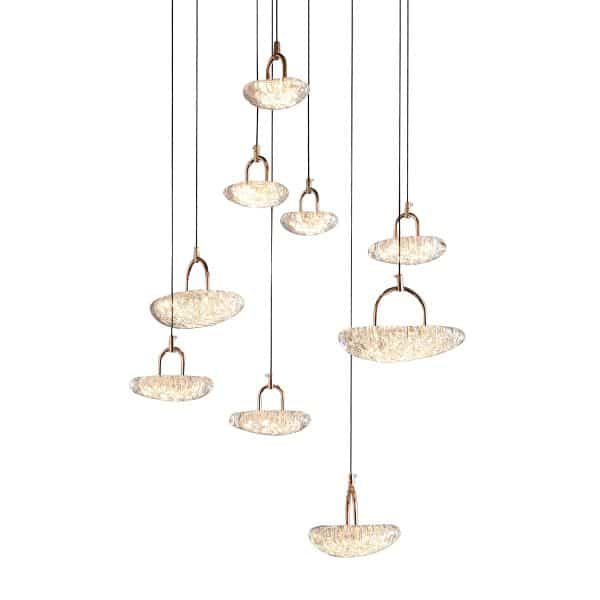 Подвесной светильник MT9125-9H french gold — изображение 2