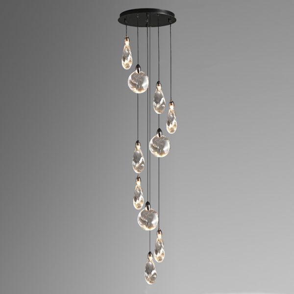 Подвесной светильник MT9176-10H pearl black — изображение 2
